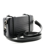 Matte Aluminum Personal Cross-Body Bag Black