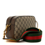 GG Supreme Monogram Web Neo Vintage Shoulder Bag Beige New Acero Crop