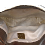 Sequin Paillettes Mini Half Moon Baguette Silver