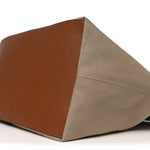Canvas Y Tote Beige Brick