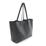 Calfskin Large Shopping Tote Earth