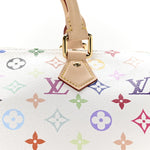 LV X TM Monogram Multicolor Speedy Soft 30 White