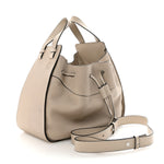 Calfskin Medium Hammock Shoulder Bag Light Oat