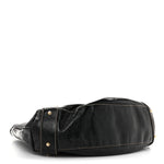 Patent Medium Pelham Shoulder Bag Black