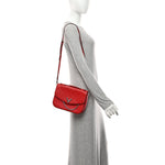Calfskin Monogram Very Messenger Rubis Red