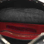 Nappa Rockstud Spike Belt Bag 85 Black