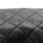Lambskin Quilted Maxi Icare Shopping Tote Black