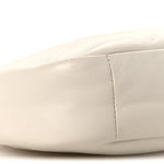 Nappa Soft Padded Mini Bag White