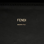 Vitello King Plexiglass Elaphe Python Print Logo Medium Fendi Sunshine Shopper Tote Dark Asphalt