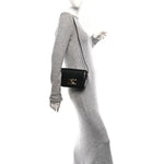 Shiny Calfskin Teen Triomphe Black