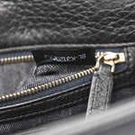Denim Small Glam Lock Rockstud Flap Deep Denim