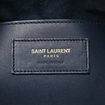 Calfskin Classic Baby Duffle Navy Blue