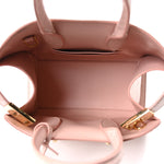 Snakeskin XS Hug Bag Rose Bon Bon