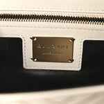 Nappa Serpenti Forever Chain Diamond Blast Shoulder Bag Ivory Gold
