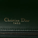 Ceramic Effect Deerskin Large Diorama Flap Bag Malachite Green
