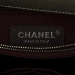 Metallic Caviar Chevron Quilted Small Coco Handle Flap Light Gold