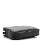 Pebbled Calfskin Shoulder Bag  Black