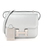 Metallic Chevre Chamkilight Constance 18 Argent