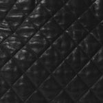 Calfskin Quilted Large Chain Me Hobo Black