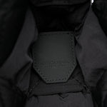 Nylon Intrecciato Padded Tech Cassette Bag Black