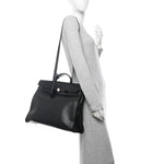 Toile H Berline Vache Hunter Herbag Zip 39 MM Black Ecru