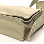 Canvas Trench Crossbody Bag Flax
