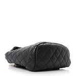 Calfskin Quilted Mini Urban Spirit Backpack Black