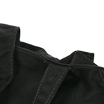 Nylon Button CC Tote Black