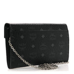 Visetos Medium Patricia Wallet On Chain Black