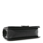 Caviar Quilted Medium Boy Flap So Black