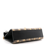 GG Supreme Monogram Bees Small Padlock Shoulder Bag Black