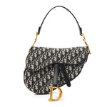 Oblique Saddle Bag Blue