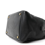 Caviar Quilted Petit Timeless Tote PTT Black