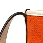 Swift Toile H Cabas H En Biais 27 Orange