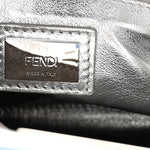 Vitello Catalan Mirror Mini Peekaboo Iconic Satchel Argento