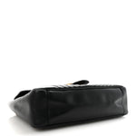 Calfskin Matelasse Large GG Marmont Shoulder Bag Black