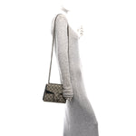 GG Supreme Monogram Mini Dionysus Shoulder Bag Black