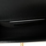 Caviar Quilted Small Boy Flap Black