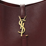 Smooth Calfskin Small Le 5 A 7 Soft Hobo Rouge Legion