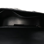 Calfskin Macrocannage Large Caro Bag Black