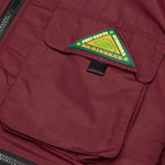 Post Earth Syndrome Fishing Fleece - Burgundy