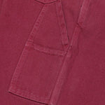 Washed Hard Ware / Soft Wear Carpenter Pant - Plum