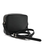 Pebbled Calfskin Shoulder Bag  Black