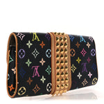 Monogram Multicolor Courtney Clutch Black