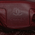 Nylon Quilted Small Coco Cocoon Tote Black