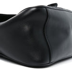 Calfskin Matelasse Small GG Marmont Top Handle Shoulder Bag Black