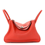 Swift Epsom Lindy 30 Tressage De Cuir Rouge De Coeur Bleu Du Nord Rouge H
