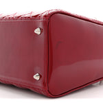 Patent Cannage Medium Lady Dior Red