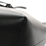 Calfskin Mini Bucket Bag Black Flamma