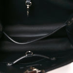 LV X YK Taurillon Capucines MM Black